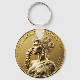 Lady Fortuna Inspiration Key Ring