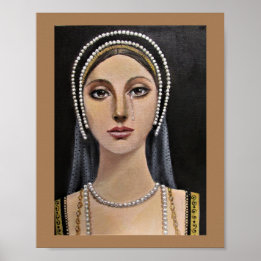 Lady from the English Tudor Era/ poster