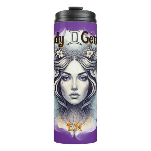 Lady Géminis Thermal Glass - Driving Style Tumbler