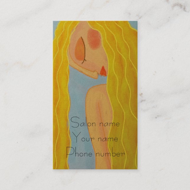 Lady Godiva Appointment Card (Front)