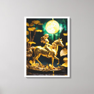Lady Godiva: Myth of Sacrifice Canvas Print
