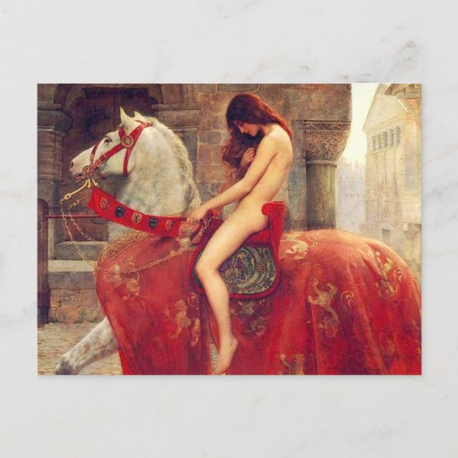 Lady Godiva Postcard (Front)