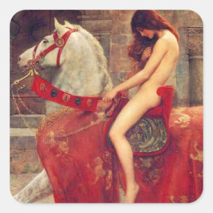 Lady Godiva Stickers