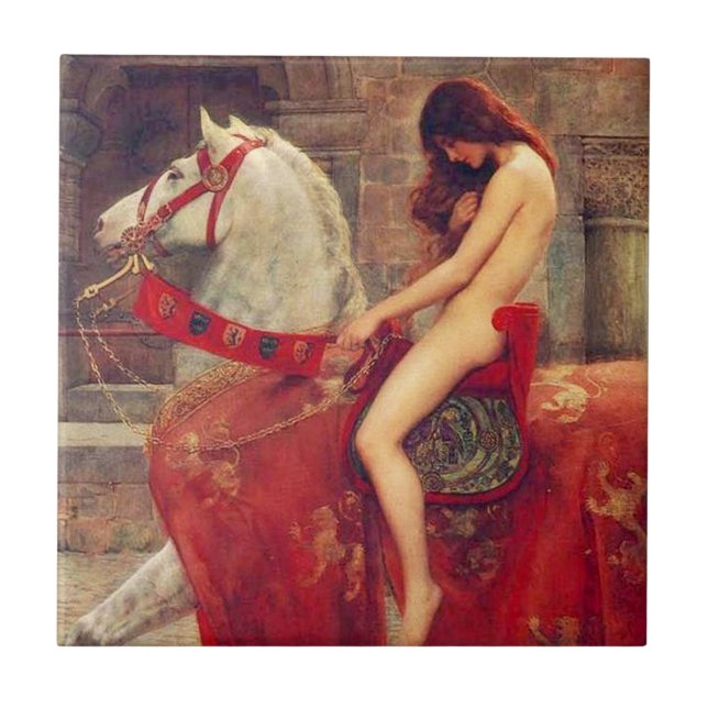 Lady Godiva Tile (Front)