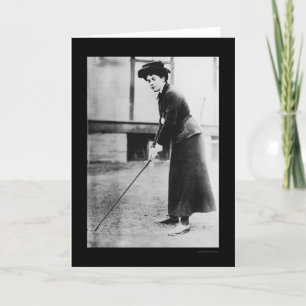 Lady Golf Champion, Dorothy Cambell 1909 Card
