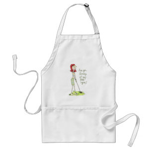 Lady Golfer Standard Apron