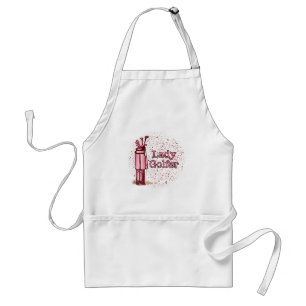 Lady Golfer Standard Apron