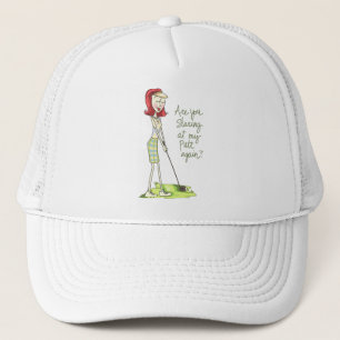 Lady Golfer Trucker Hat