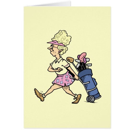 Image of Lady Golfer Tshirts and Gifts