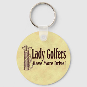 Lady Golfers Key Ring