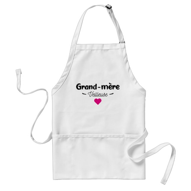 Lady grandmother standard apron (Front)