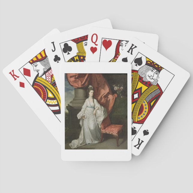 Lady Grant, Wife of Sir James Grant, Bt., 1770-80 Playing Cards (Back)