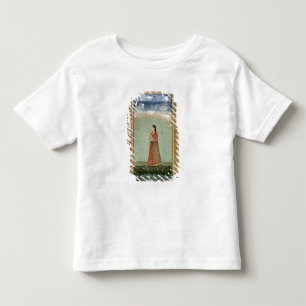 Lady holding a bowl of roses, from the Small Clive Toddler T-Shirt