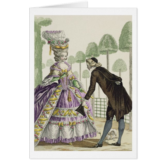 Lady in a Lilac Dress Promenades in the Gardens of (Front)