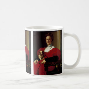 Lady in a Red Dress Coffee Mug