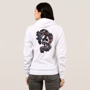 Lady in Black Hoodie