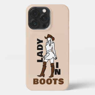 Lady in boots Girly savage  iPhone 13 Pro Case