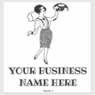 Lady in chequered dress vintage art transparent