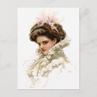 Lady in Profile Postcard