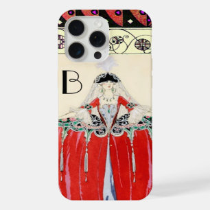 LADY IN RED,BEAUTY FASHION COSTUME DESIGN MONOGRAM iPhone 15 PRO MAX CASE