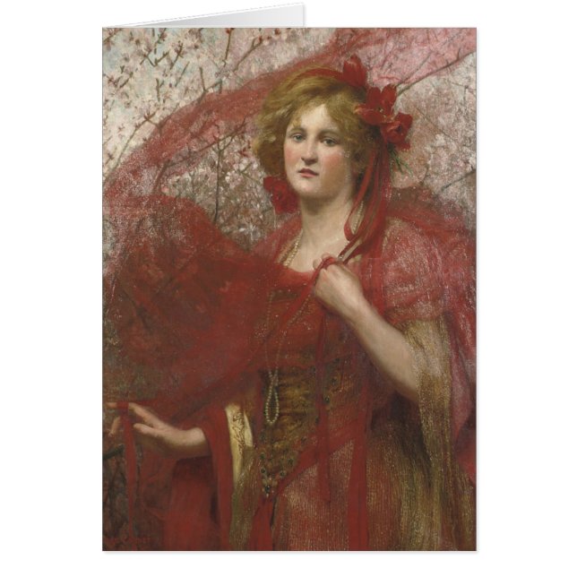 Lady in Red Spring (Front)
