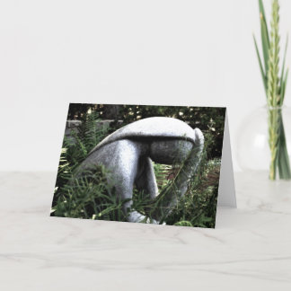 Lady in the Garden Card