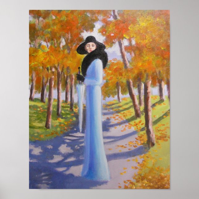 Lady In The Park, Poster (Front)