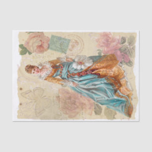 Lady in waiting tissue paper