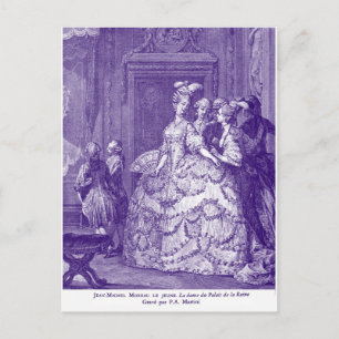 Lady in Waiting to Marie Antoinette Postcard