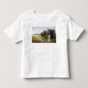 Lady in White Reading Toddler T-Shirt