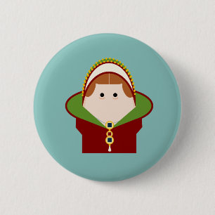 Lady Jane Grey 6 Cm Round Badge