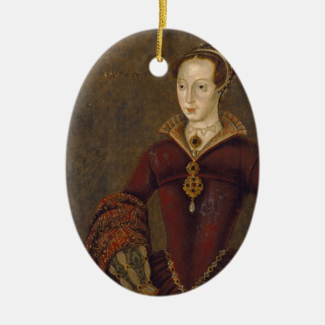 Lady Jane Grey Ceramic Tree Decoration (Front)