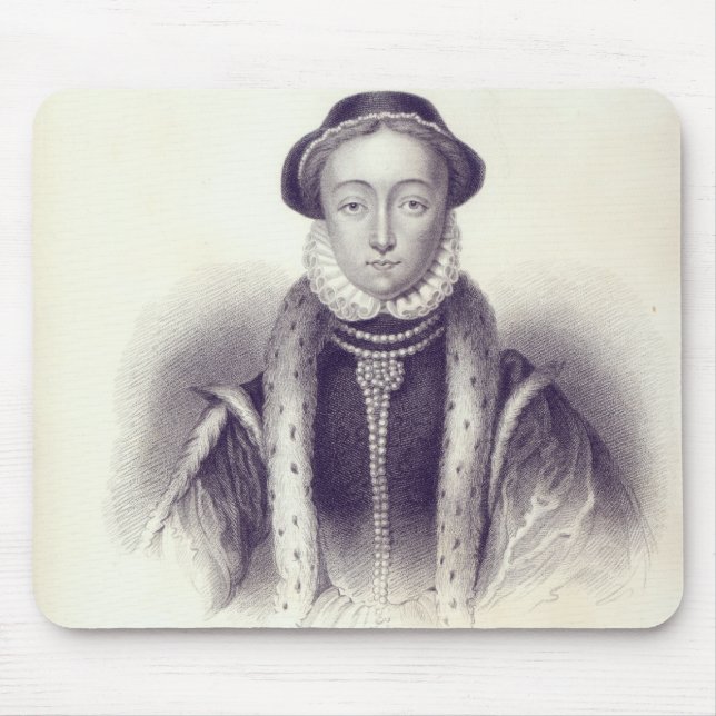 Lady Jane Grey, engraved by S. Freeman Mouse Mat (Front)
