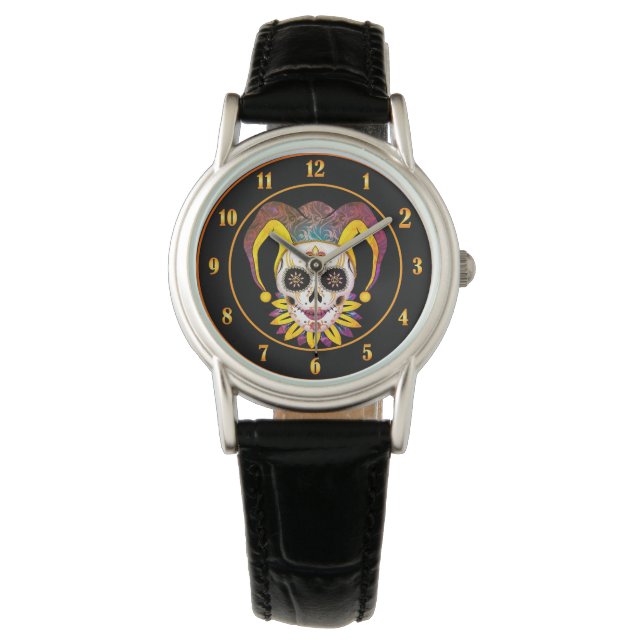 Lady Jester Skull Watch (Front)