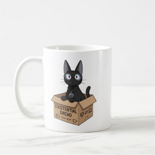 Lady Justice Black Cat Lawyer Coffee Mug 