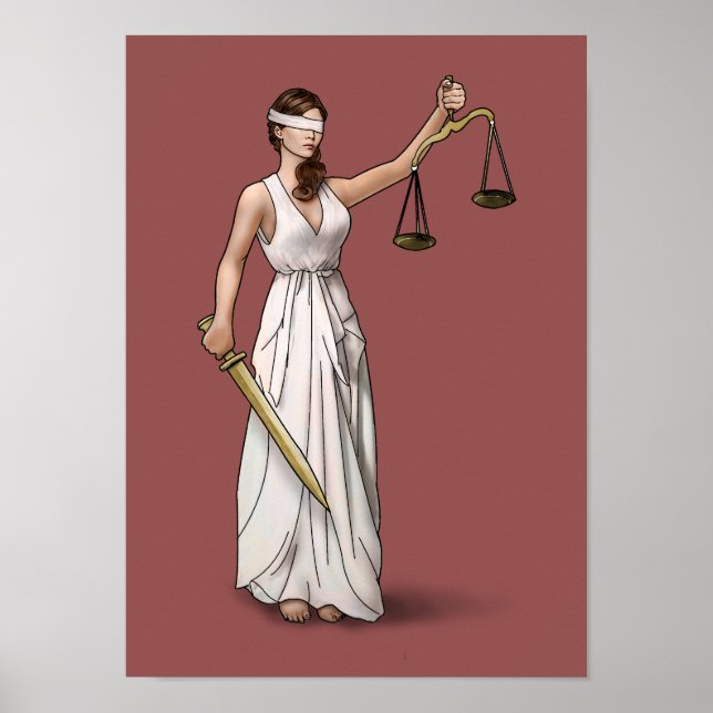 Lady Justice - Marsala Poster (Front)