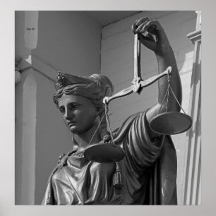 Lady Justice, Virginia City Poster