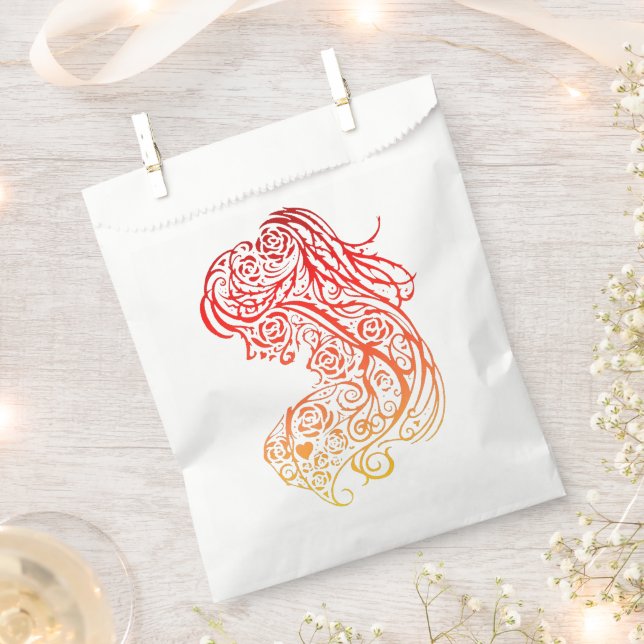 Lady Lace Favour Bags (Clipped)