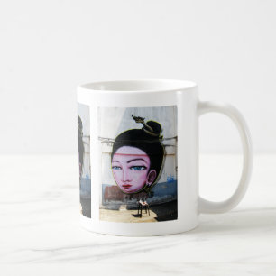 Lady Lao Graffiti Street Art Coffee Mug