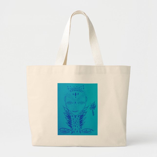 Lady Large Tote Bag (Front)