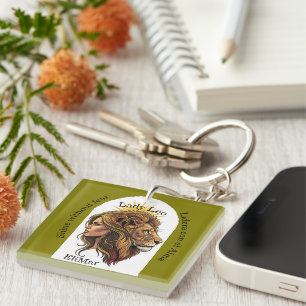 Lady Leo - Shine Without Fear Key Ring