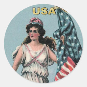 Lady Liberty 1 Sticker