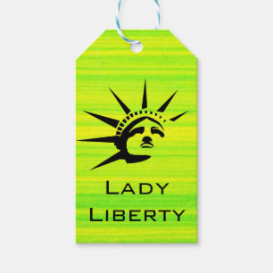 Lady Liberty Gift Tags