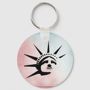 Lady Liberty Key Ring