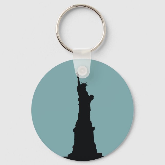 Lady Liberty Keychain (Front)
