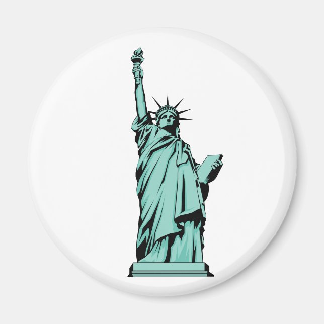 Lady Liberty Magnet (Front)