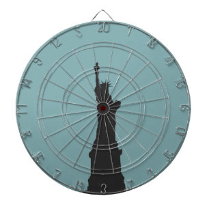 Lady Liberty Metal Cage Dartboard