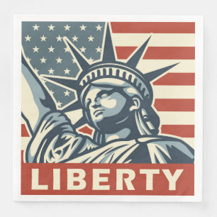 Lady Liberty Napkin