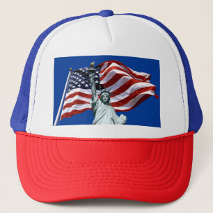 Lady Liberty, Old Glory Trucker Hat