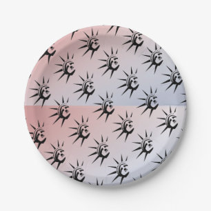 Lady Liberty Paper Plate